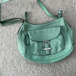 Sea foam colored Purse
